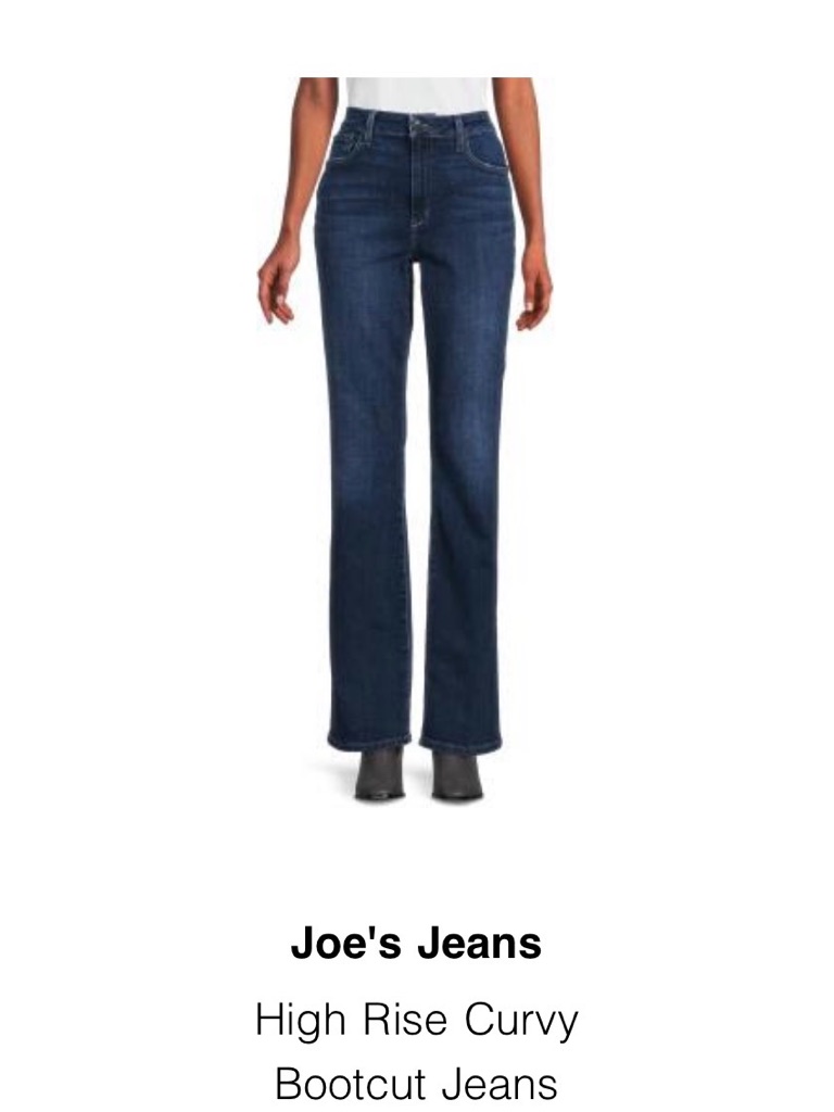 Joes Jeans Dark Indigo Bootcut HighRise Jeans
